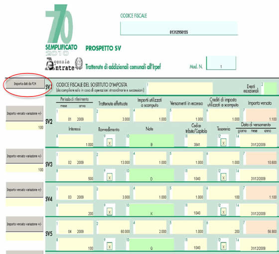 Istruzioni Modello 770 Semplificato 2016