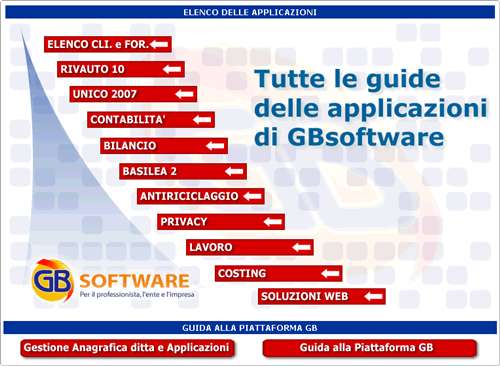 GBsoftware - GBprivacy - Gestione dello Scadenziario