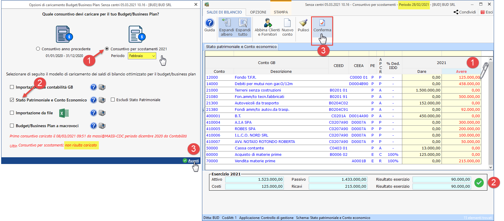 Controllo di Gestione - Budget e Business Plan